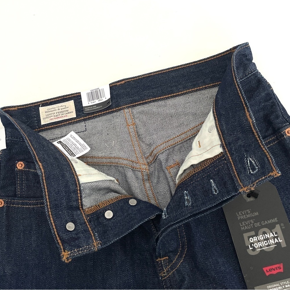 Levi's 501 Dark Wash Denim Long Jean from Aritzia - Picture 8 of 11